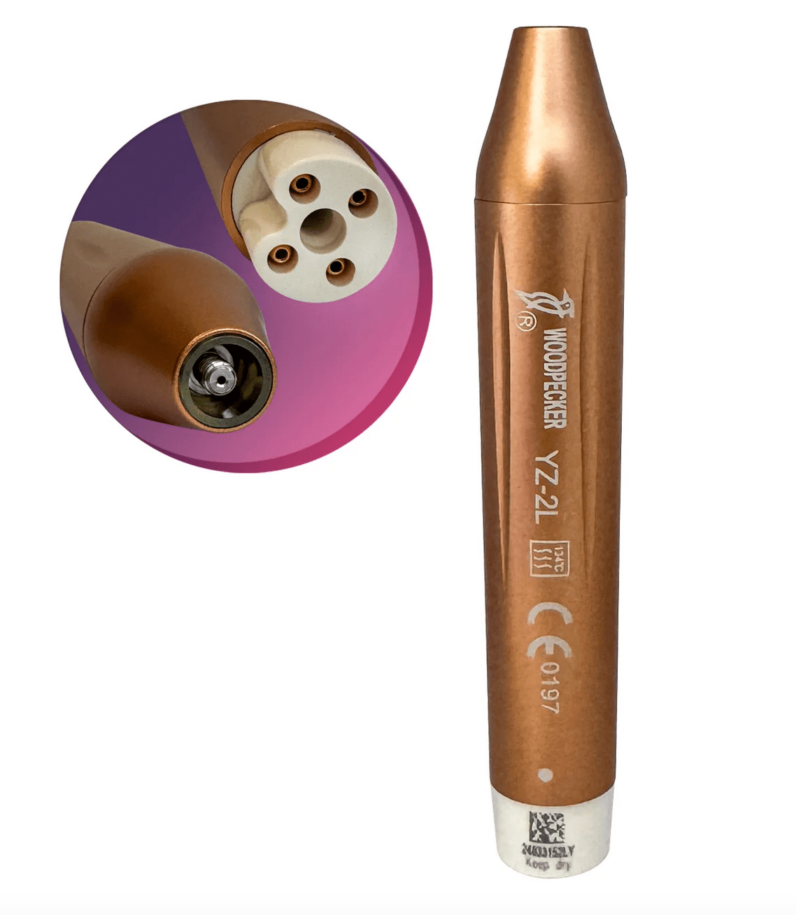 Woodpecker Ultrasonic Scaler Handpieces Compatible PT-B, PT-A & D600 - Woodpecker - GoldenDent